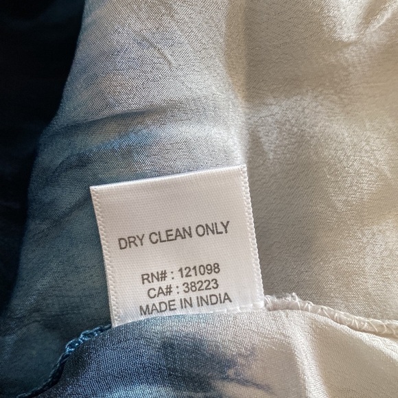 Anthropologie Gypsy 05 Global Village Tie Dye Blouse - Picture 9 of 9